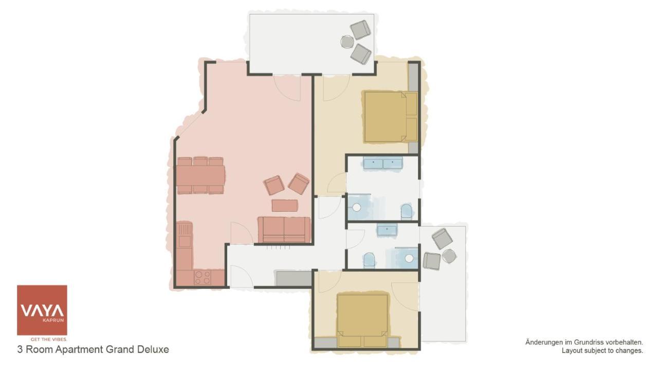 VAYA Kaprun Apartment Bagian luar foto