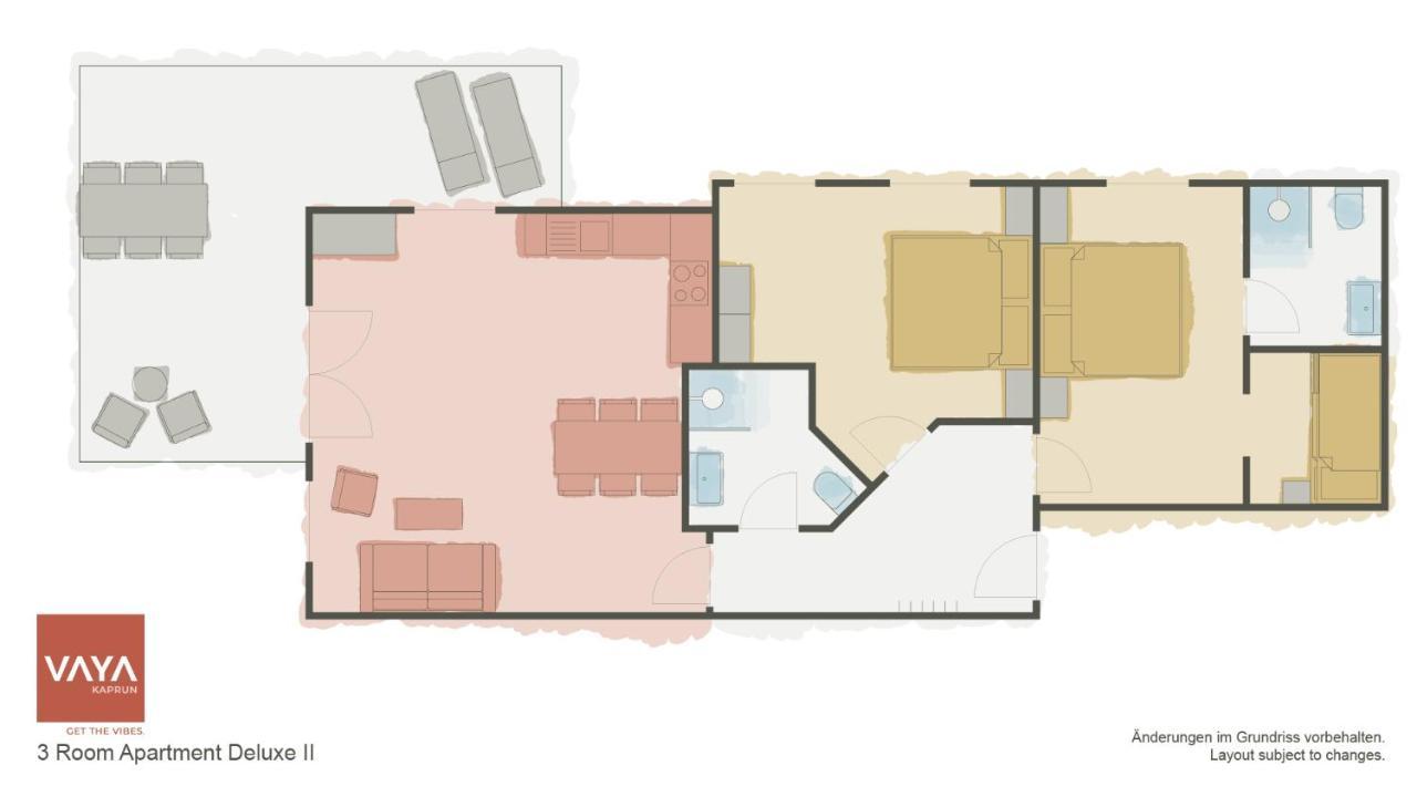 VAYA Kaprun Apartment Bagian luar foto